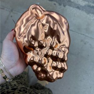 Grape copper finish decor